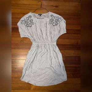 express cinched waist dress